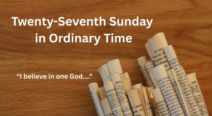 27th Sunday OT HF 1
