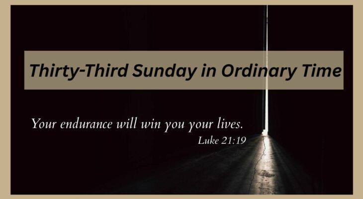 33rd Sunday OT