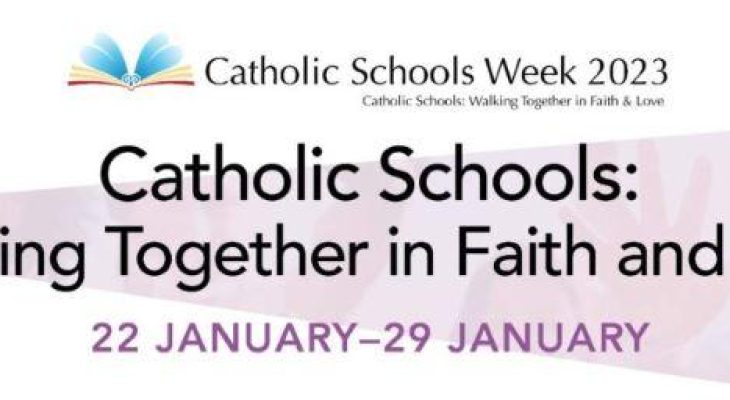 Catholic Schools week 2023 banner