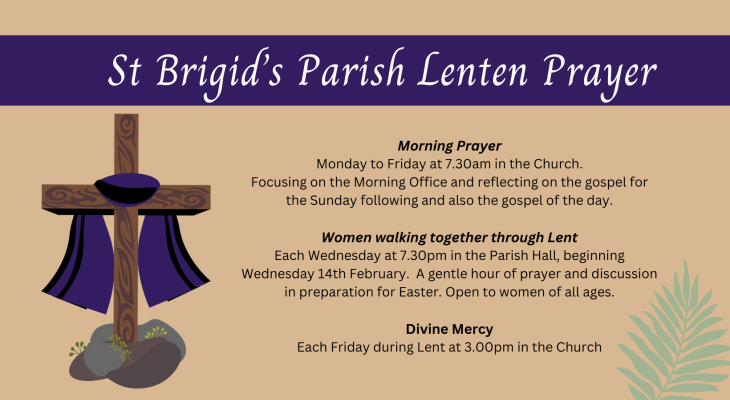 St Brigids Parish Lenten Prayer