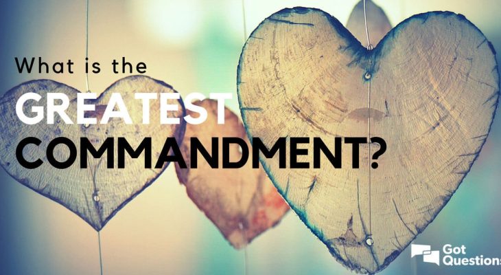 Greatest commandment